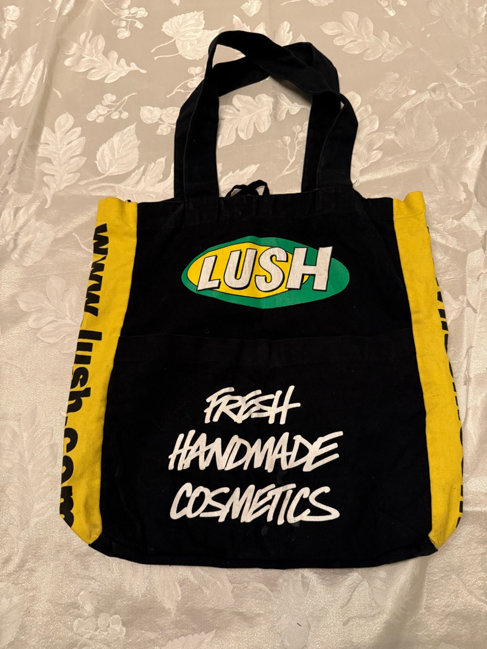 LUSH Cosmetics “Fresh Handmade Cosmetics” Reusable Tote Bag - Vintage